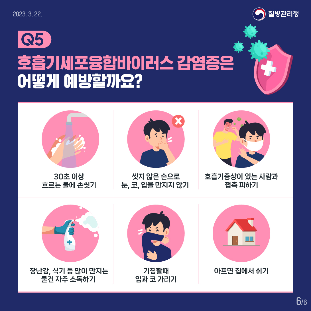 지금 우리가 알아야 하는 질병이야기 #10 호흡기세포융합바이러스 감염증5