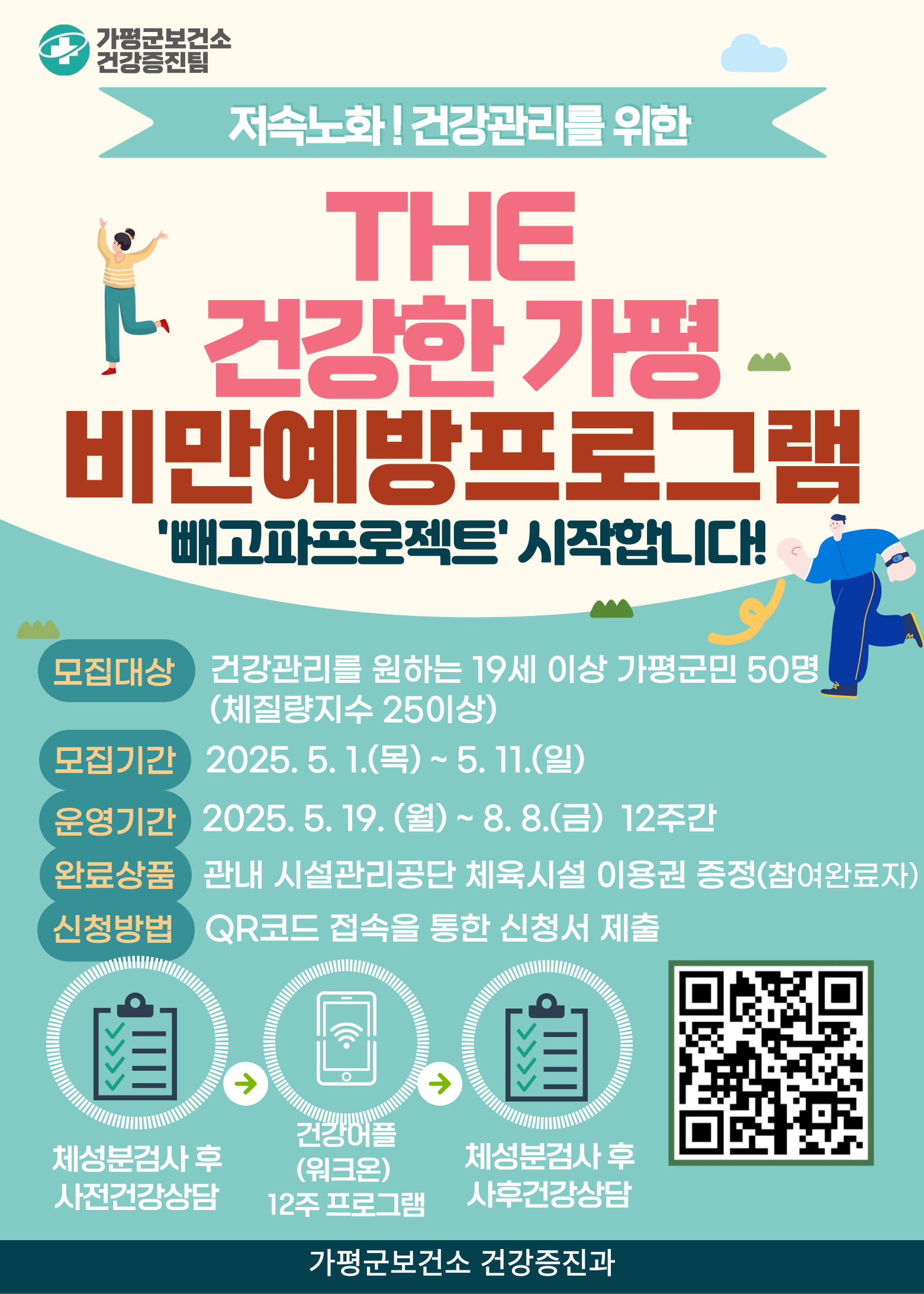 건강관리를 위한 비만예방·관리 프로그램 대상자 모집0
