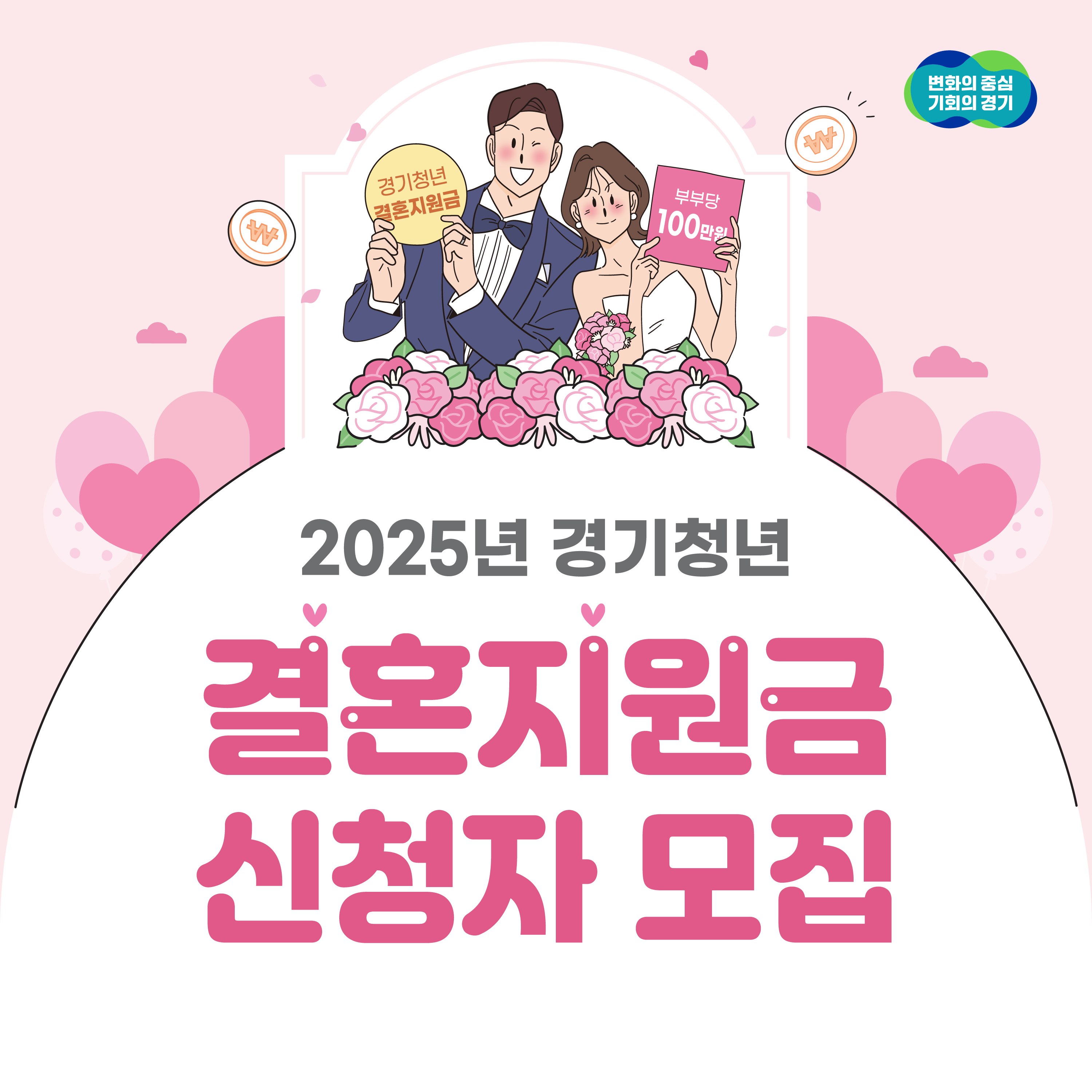 2025년 경기청년 결혼지원사업 1차 모집 안내0