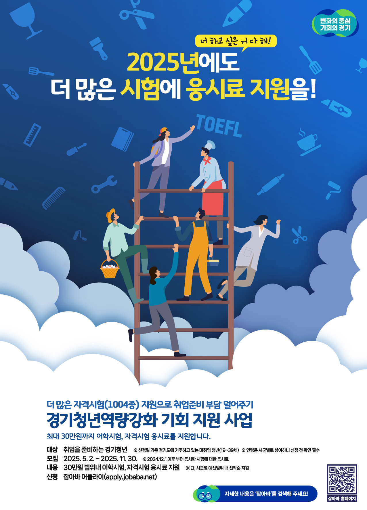 (청년팀)2025년 경기청년 역량강화 기회지원 사업 신청 접수 안내1