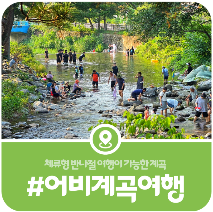 [수도권 계곡 추천] 어비계곡에서 즐기는 반나절 계곡 여행코스(2026) 이미지