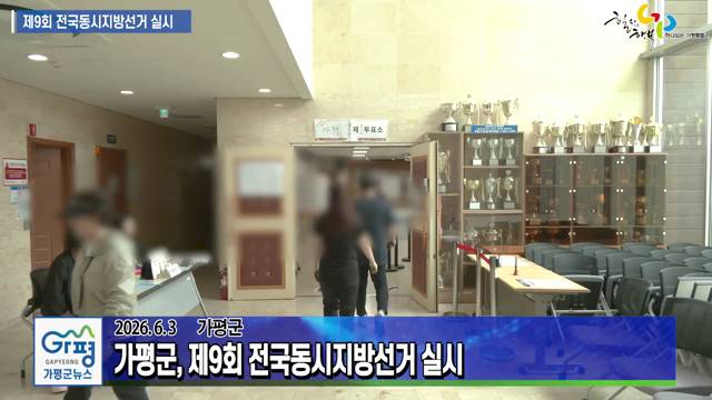 제9회 전국동시지방선거 실시 이미지